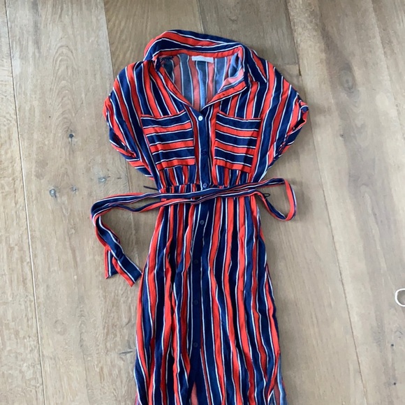 bershka striped midi dress Bandeau midi dress - Women